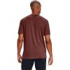 imageUnder Armour Mens Sportstyle Left Chest Short Sleeve TShirtCinna Red 688Black
