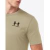 imageUnder Armour Mens Sportstyle Left Chest Short Sleeve TShirtCity Khaki 299Black