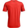 imageUnder Armour Mens Sportstyle Left Chest Short Sleeve TShirtDark Orange 860Black