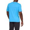 imageUnder Armour Mens Sportstyle Left Chest Short Sleeve TShirtEther Blue Medium Heather
