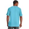 imageUnder Armour Mens Sportstyle Left Chest Short Sleeve TShirtFresco Blue 481Black