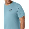imageUnder Armour Mens Sportstyle Left Chest Short Sleeve TShirtLichen Blue 424Black