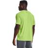 imageUnder Armour Mens Sportstyle Left Chest Short Sleeve TShirtLime Foam 368Black