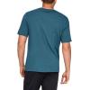 imageUnder Armour Mens Sportstyle Left Chest Short Sleeve TShirtPetrol Blue Medium Heather