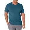 imageUnder Armour Mens Sportstyle Left Chest Short Sleeve TShirtPetrol Blue Medium Heather