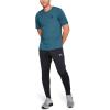 imageUnder Armour Mens Sportstyle Left Chest Short Sleeve TShirtPetrol Blue Medium Heather