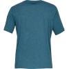 imageUnder Armour Mens Sportstyle Left Chest Short Sleeve TShirtPetrol Blue Medium Heather