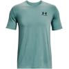 imageUnder Armour Mens Sportstyle Left Chest Short Sleeve TShirtRetro Teal 391Black