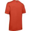 imageUnder Armour Mens Sportstyle Left Chest Short Sleeve TShirtRich Orange 830Mechanic Blue
