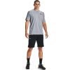 imageUnder Armour Mens Sportstyle Left Chest Short Sleeve TShirtSteel Light Heather 036Black