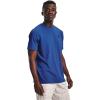 imageUnder Armour Mens Sportstyle Left Chest Short Sleeve TShirtTech BlueBlack
