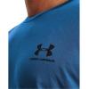 imageUnder Armour Mens Sportstyle Left Chest Short Sleeve TShirtVictory Blue 474Black