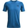 imageUnder Armour Mens Sportstyle Left Chest Short Sleeve TShirtVictory Blue 474Black