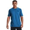 imageUnder Armour Mens Sportstyle Left Chest Short Sleeve TShirtVictory Blue 474Black