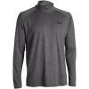 imageUnder Armour Mens Tech 14 Zip TopCarbon Heather Black