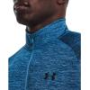imageUnder Armour Mens Tech 20  Zip183 Chicago Blue  Petrol Blue  Black