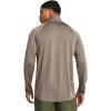 imageUnder Armour Mens Tech 20  Zip200 Taupe Dusk   Black