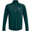 imageUnder Armour Mens Tech 20  Zip449 Hydro Teal   Radial Turquoise