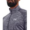 imageUnder Armour Mens Tech 20  Zip559 Tempered Steel  Mod Gray  White