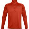 imageUnder Armour Mens Tech 20  ZipRich Orange 830Black
