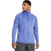 imageUnder Armour Mens Tech 20  ZipRoyal Heather 400Graphite