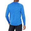 imageUnder Armour Mens Tech 20 LongSleeve TShirt486 Versa Blue  Bauhaus Blue  Black