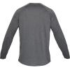 imageUnder Armour Mens Tech 20 LongSleeve TShirtCarbon Heather 090Black