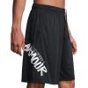 imageUnder Armour Mens Tech Wordmark Shorts002 Black  Castlerock  White