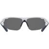 imageUnder Armour Mens UA 0002GS Special Shape Sunglasses Grey BlueBlue Multi 71mm 9mm