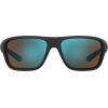 imageUnder Armour Mens UA Battle Rectangular SunglassesMatte Black BlueBlue Multi