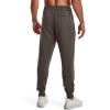 imageUnder Armour Mens UA Rival Fleece Jogger Pants176 Fresh Clay   Onyx White