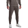 imageUnder Armour Mens UA Rival Fleece Jogger Pants176 Fresh Clay   Onyx White