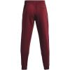 imageUnder Armour Mens UA Rival Fleece Jogger Pants690 Chestnut Red   Onyx White