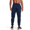 imageUnder Armour Mens UA Rival Fleece Jogger PantsAcademy Blue 408Onyx White