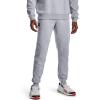 imageUnder Armour Mens UA Rival Fleece Jogger PantsMod Gray Light Heather 011Onyx White