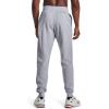 imageUnder Armour Mens UA Rival Fleece Jogger PantsMod Gray Light Heather 011Onyx White