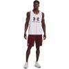 imageUnder Armour Mens UA Sportstyle Logo Tank103 White   Chestnut Red