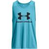 imageUnder Armour Mens UA Sportstyle Logo Tank177 Fresco Green   Black