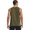 imageUnder Armour Mens UA Sportstyle Logo Tank390 Marine Od Green  Black  Black