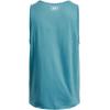 imageUnder Armour Mens UA Sportstyle Logo Tank433 Glacier Blue  White  White