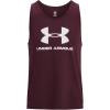 imageUnder Armour Mens UA Sportstyle Logo Tank601 Dark Maroon   White