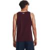 imageUnder Armour Mens UA Sportstyle Logo Tank601 Dark Maroon   White