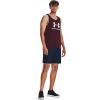 imageUnder Armour Mens UA Sportstyle Logo Tank601 Dark Maroon   White