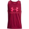 imageUnder Armour Mens UA Sportstyle Logo TankBlack Rose 664Black