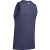 imageUnder Armour Mens UA Sportstyle Logo TankBlue Ink 497Halo Gray