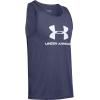 imageUnder Armour Mens UA Sportstyle Logo TankBlue Ink 497Halo Gray