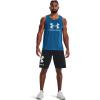 imageUnder Armour Mens UA Sportstyle Logo TankCruise Blue 899Penta Pink