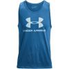 imageUnder Armour Mens UA Sportstyle Logo TankCruise Blue 899Penta Pink