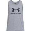imageUnder Armour Mens UA Sportstyle Logo TankGray Steel Light Heather
