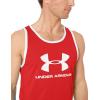 imageUnder Armour Mens UA Sportstyle Logo TankRed Red